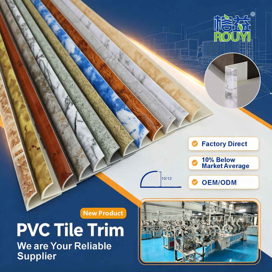 PVC tile trim