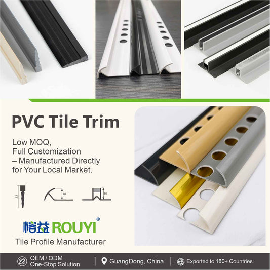 PVC tile trim