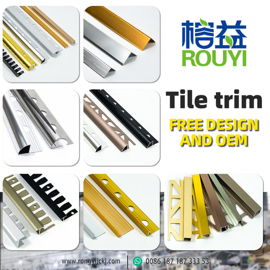 tile trim factory from rongyi