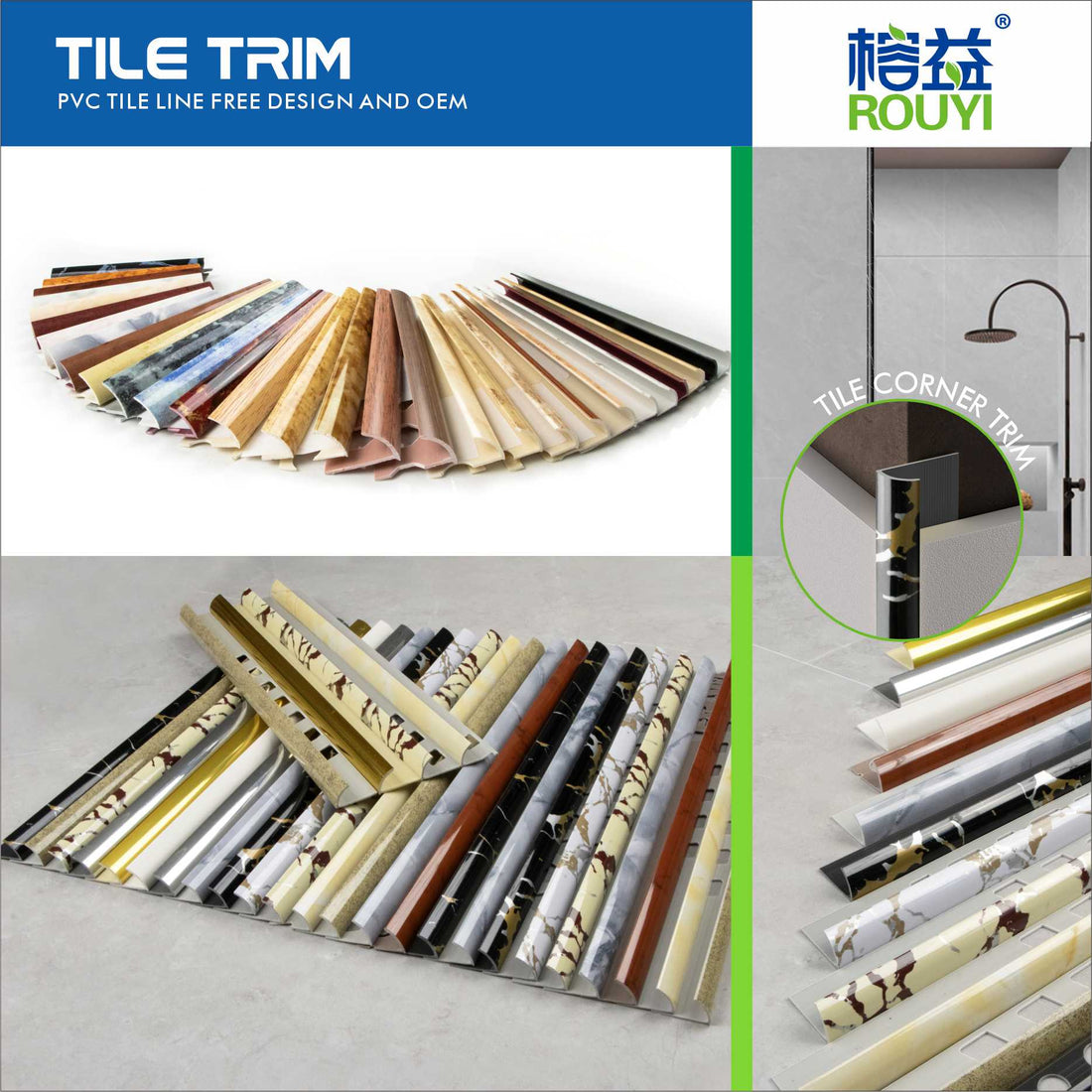 Upgrade Your Projects with Rongyi Tile Trim