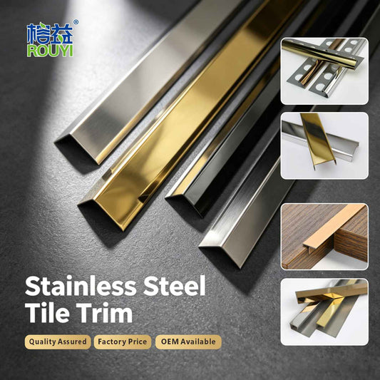 stainless steel tile trim profiles 