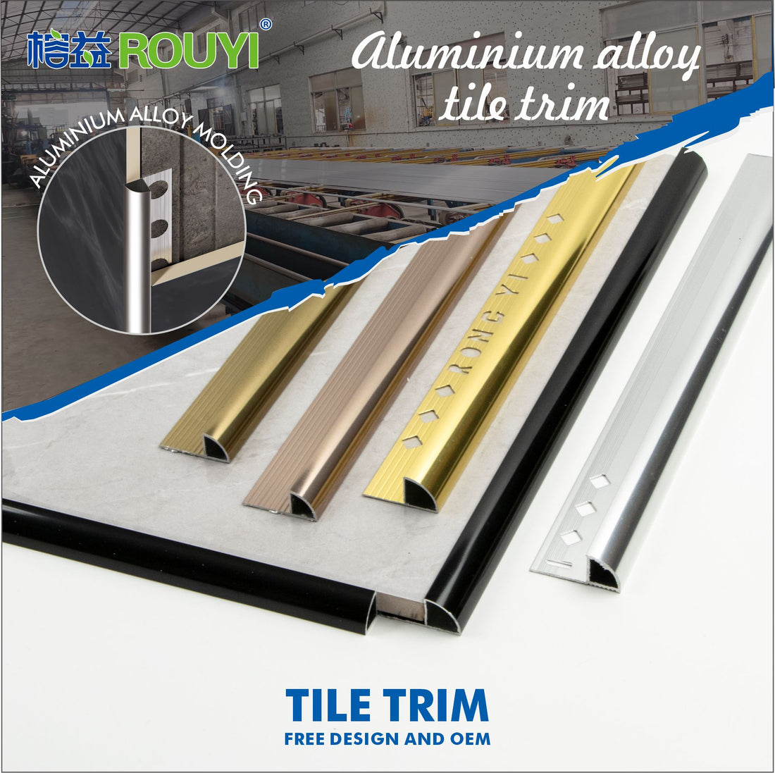 Discover the Best Tile Trims for Large-Scale Applications