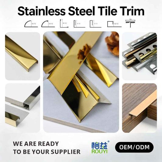 Stainless Steel Tile Trim: A Durable and Stylish Solution for Modern Architectural Projects