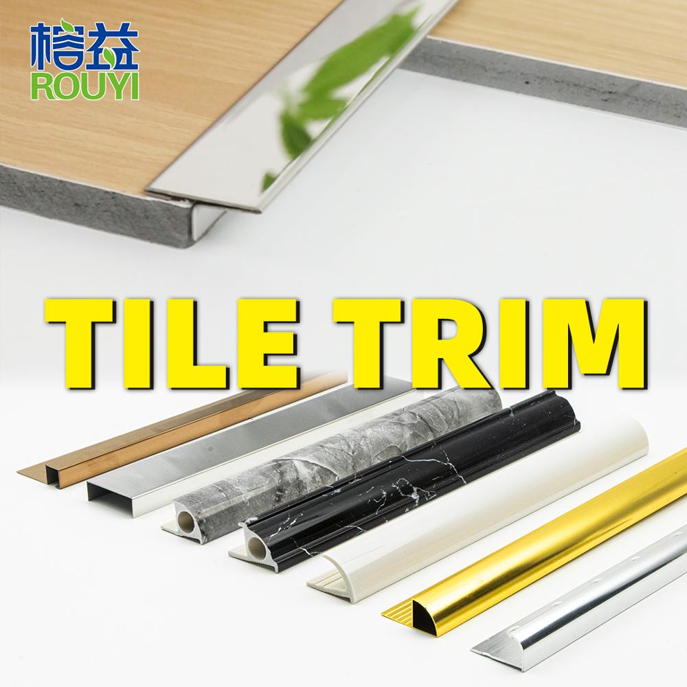 Premium Stainless Steel Tile Trim from Foshan Rongyi Factory